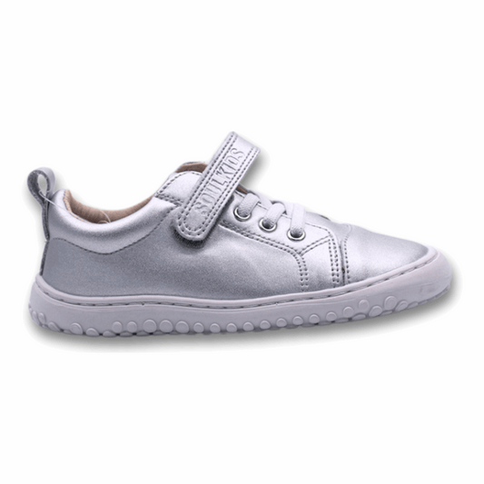 Zapatilla Ergonomica Soulkids Aconcagua 2 vegan Color Plateado silver vista lateral