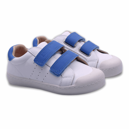 Zapatilla Ergonómica Arrayan 2 - frontal 2 zapatos - azules