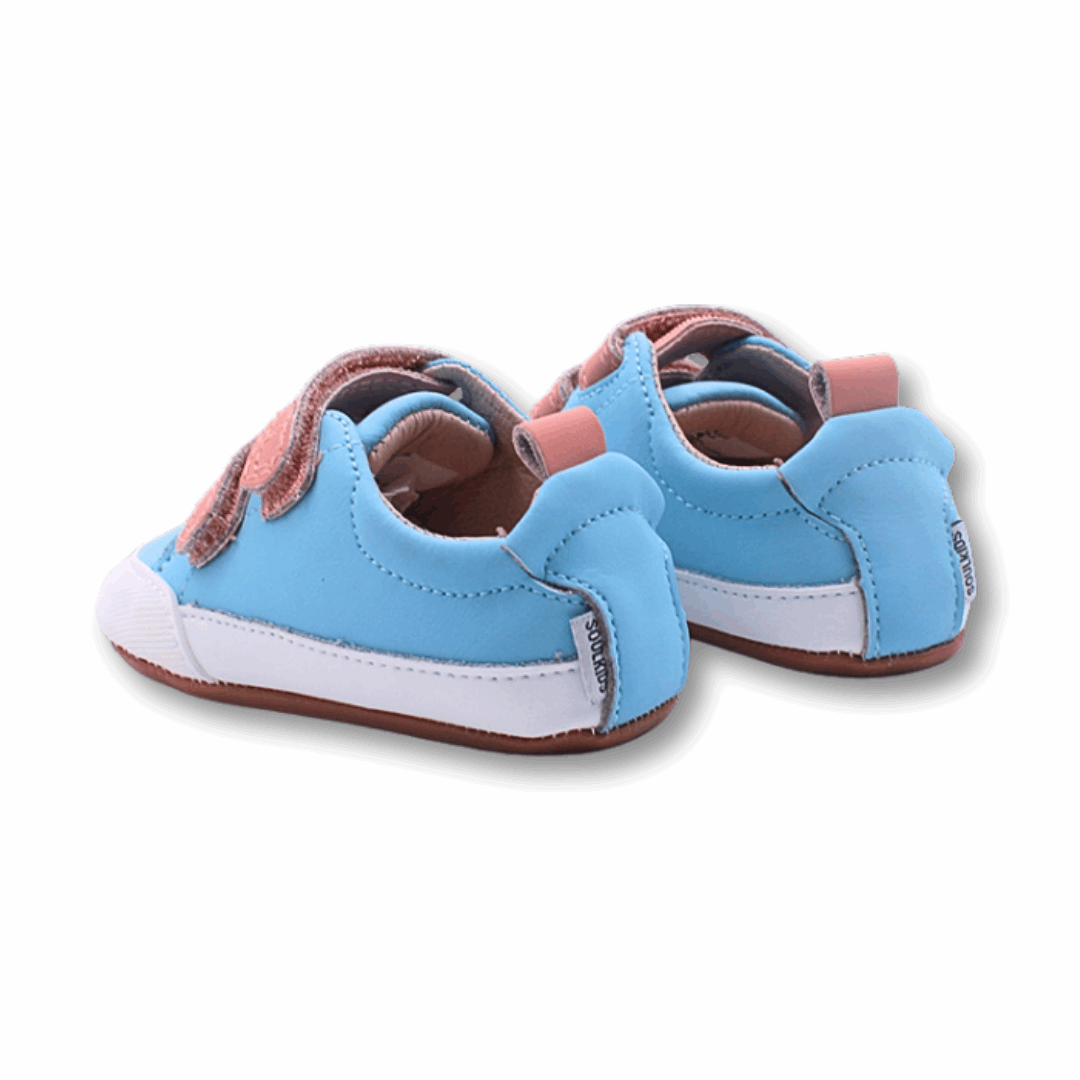 Zapatilla Ergonomica Pioneros 2 Color Celeste