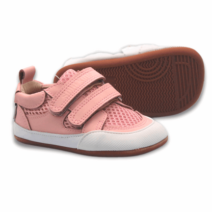 Zapatilla Ergonomica Pioneros Mesh Color Rosado Peach