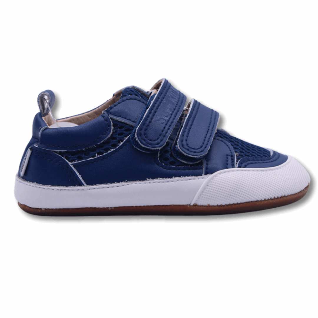 Zapatilla Ergonomica Pioneros Mesh Color azul