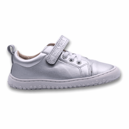 Zapatilla Ergonomica Soulkids Aconcagua 2 vegan Color Plateado silver vista lateral