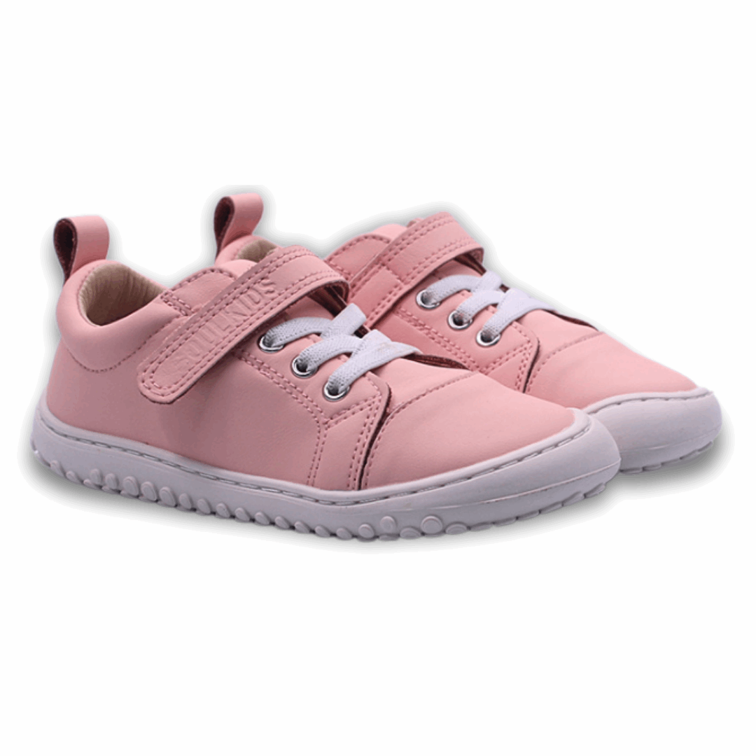 Zapatilla Ergonómica Aconcagua 2 Rosada vista frontal diagonal ambas zapatillas 