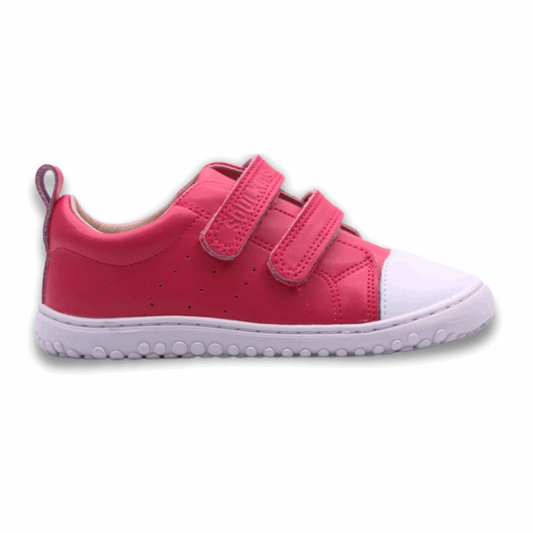 Zapatilla Ergonómica Aconcagua Color frambuesa vista lateral